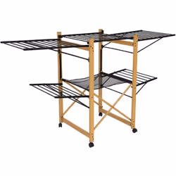 Etendoir à linge pliable ushuaia Bois Aluminium 28m