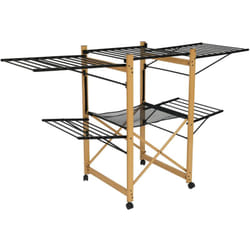 Etendoir à linge pliable ushuaia Bois Aluminium 28m