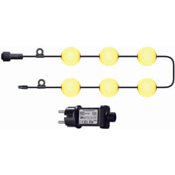 Lumisky - Guirlande lumineuse d'extérieur bolly light Blanc Plastique 5,5M
