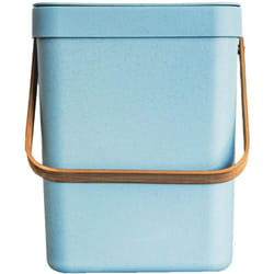 Kitchen Move - Poubelle de table boden Bleu Plastique recyclé H24,5 cm