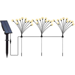 3 Torches solaires 30 boules connectées LYRA FAMILY H70cm