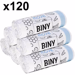 Contient 6 rouleaux de 20 sacs poubelle ULTRA résistants. Chaque sac poubelle a une dimension de 60 x H75 CM. En HDPE et LDPE ...