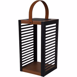 Lumisky - Lanterne solaire ferian small Noir Metal H35cm