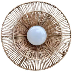 Applique Murale DALIA Bois Jute D30CM
