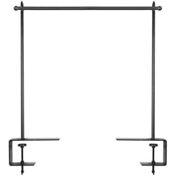 Support Guirlande BARILO Noir Acier H46/101cm