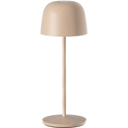 Lumisky - Lampe de table sans fil sophia Crème Aluminium