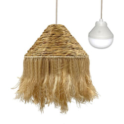 Suspension nomade leonora Beige Fibre naturelle D44 cm