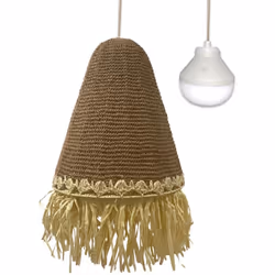 SUSPENSION EN HERBE MARINE : La suspension PALOMA NOMAD, issue de l'artisanat, est fabriquée en herbe marine naturelle. C'est ...