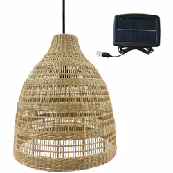 SUSPENSION SOLAIRE LED : FREYA LONG SOLAR est une suspension solaire LED blanc chaud. Elle apportera à votre décoration une t ...
