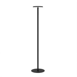 Lampadaire solaire vivia tall solar Noir Acier 23X23XH145cm