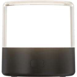 Lumisky - Lampe de table sans fil bolo Noir plastique H10cm