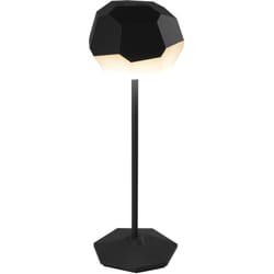 Lumisky - Lampe de table design stone Noir Aluminium H33cm