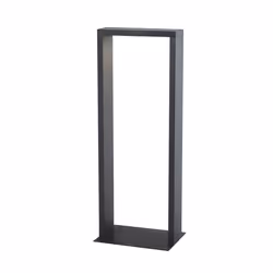 Potelet solaire en aluminium AXIS MAXI Noir H65cm