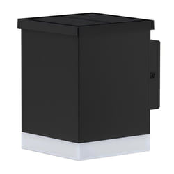 Applique Murale Solaire Sunbox Noir Aluminium H11,5cm