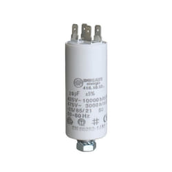 Accessoire de volet - Ducati - Condensateur 20 uF - Tolérance 5% - 10 000 heures dutilisation - 4 cosses