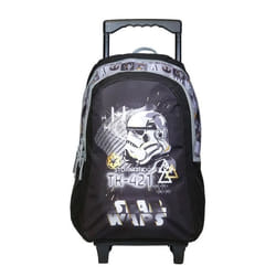 Sac à dos à roulettes - Disney - Star Wars - Noir - 2 compartiments - Pour enfants