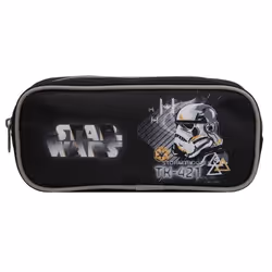 Trousse scolaire - Disney - Star Wars - Rectangulaire - Noir - 1 compartiment