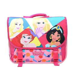 Cartable - Disney - Princesses - 38 cm - Rose - Zippée