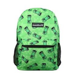 BAGTROTTER Sac à dos 1 compartiment Minecraft Jeu Vidéo Vert
