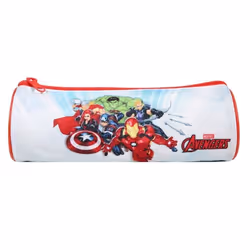 Trousse scolaire - Marvel - Avengers - Multicolore - Polyester - Zippée