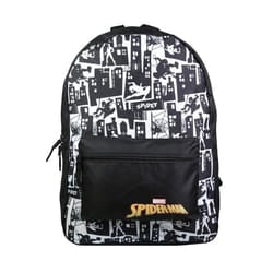 Sac à dos Spider-Man Noir et Blanc - BAGTROTTER - 1 compartiment - Multifonction - Enfant