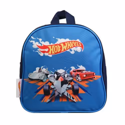 Sac à dos goûter - BAGTROTTER - Hot Wheels - Bleu - Maternelle - Enfant