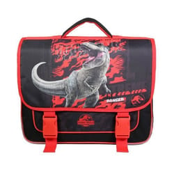 BAGTROTTER Cartable 38 cm Jurassic World Dinosaure Noir