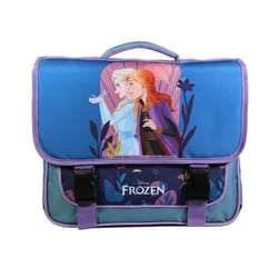 BAGTROTTER Cartable 38 cm La Reine des Neiges / Frozen Bleu Elsa