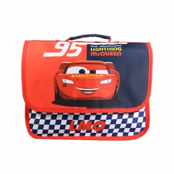 BAGTROTTER Cartable 32 cm maternelle Disney Cars Rouge et bleu