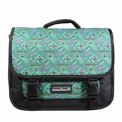 BAGTROTTER Cartable 38 cm Minecraft Vert