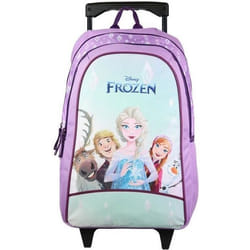 Sac à dos à roulettes - DISNEY - La Reine des Neiges / Frozen Violet - Enfant - Fille - Multicolore