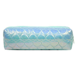 BAGTROTTER Trousse scolaire carrée No Name Turquoise