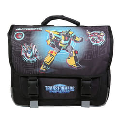 Cartable 38 cm Transformers Noir