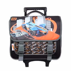 BAGTROTTER Cartable à roulettes 38 cm Hot Wheels Multicolore