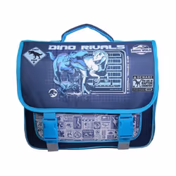 Cartable - BAGTROTTER - Jurassic World - 38 cm - Bleu - Enfant