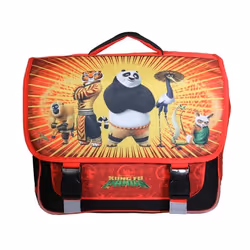 BAGTROTTER Cartable 38 cm Kung Fu Panda Rouge