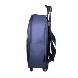 Sac à dos à roulettes 32 cm maternelle Super Mario Bleu