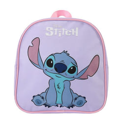 Bagtrotter - Stitch  - Sac à Dos Scolaire Goûter 24 cm - Violet - 1 compartiment zippé - Bretelles en Sangle - 24x7x24 cm -...