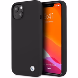 Coque pour téléphone portable - CG MOBILE - iPhone 13 - Silicone Noir - Protection contre les rayures - Élégant