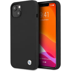 Coque pour téléphone portable - CG MOBILE - iPhone 13 - Silicone Noir - Protection contre les rayures - Élégant