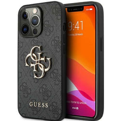 Coque telephone - bumper telephone Guess - GUHCP13L4GMGGR - Coque de Protection pour iPhone 13 Pro/