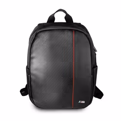 BMW Carbon Red Stripe - Sac à dos pour ordinateur portable 16-quot (Noir) - 3666339039851