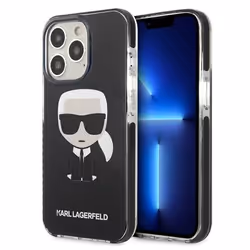 Coque - Karl Lagerfeld - iPhone 13 Pro - Noir - Protection optimale - Souple en PC et TPU