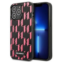 Karl Lagerfeld Plaque monogramme - Coque pour iPhone 13 Pro - 3666339049188