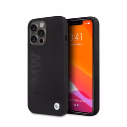Coque telephone - bumper telephone Bmw Coque rigide en silicone pour iPhone 13 Pro / 13 61 Noir