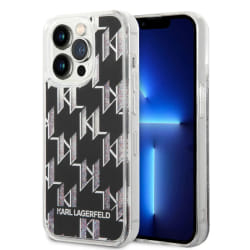 Karl Lagerfeld Coque TPU pour iPhone 14 Pro - Noir