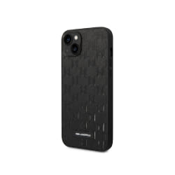 Karl Lagerfeld Coque iPhone 14 Plus - Monogram Noir
