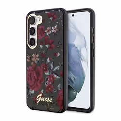 Guess Flower Collection - Coque pour Samsung Galaxy S23 (Kaki) - 3666339117252