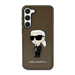 Karl Lagerfeld IML NFT Ikonik - Coque pour Samsung Galaxy S23 (Noir) - 3666339117764