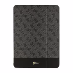 Guess 4G Stripe Allover - Étui pour iPad Pro 129 (2022-2020) (Noir)